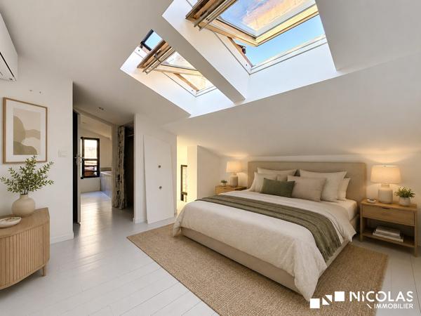 Loft contemporain avec terrasse, patio et garage – Bordeaux Saint-Nicolas