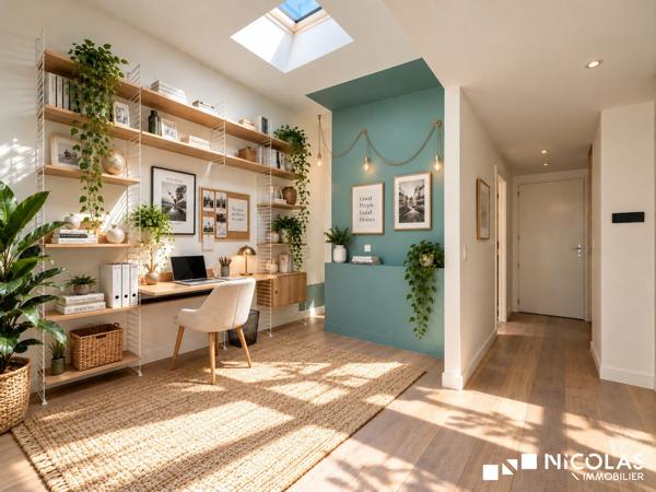 Loft contemporain avec terrasse, patio et garage – Bordeaux Saint-Nicolas