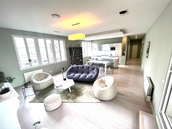 Dpt Yvelines (78), à vendre MANTES LA JOLIE appartement T4 de 110 m² avec rooftop de 200 m²