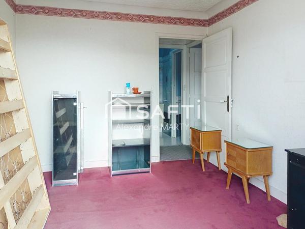 Appartement T3 à rénover avec garage – Périgueux