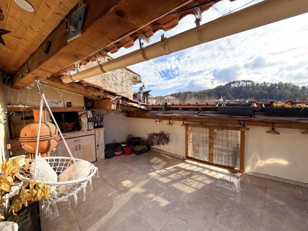 Rians (83560) Maison de village 100 m² avec terrasse