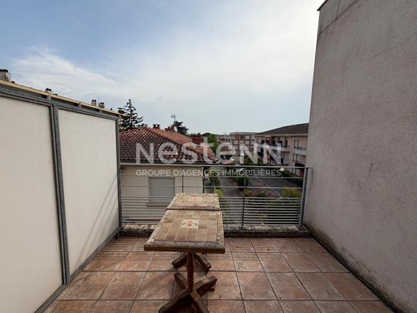 Toulouse Rangueil 31400 Appartement  T3 55.65m² dernier étage avec garage au calme