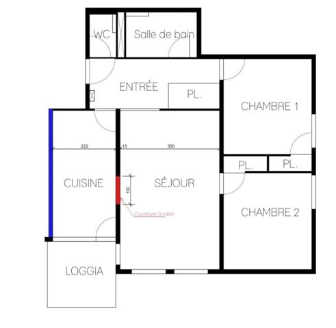 AMOUROUX APPARTEMENT T3