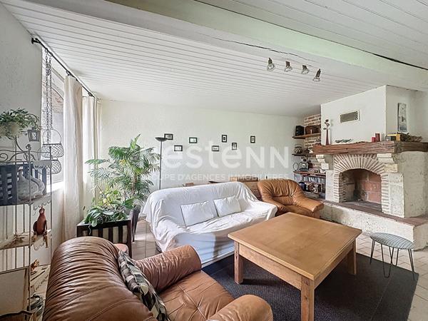 Maison à vendre Ordan Larroque 4 pièces 131 m2 avec jardin arboré