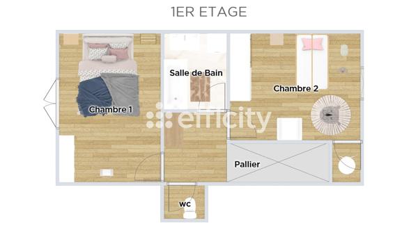 Appartement
         3 pièces
        - 69 m² Exclusivité 285 000 € *