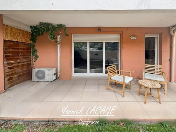 Appartement T3 en rez-de-jardin, fonctionnel et confortable, avec terrasse privative et stationnement MARSEILLE 13014
