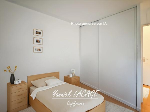 Appartement T3 en rez-de-jardin, fonctionnel et confortable, avec terrasse privative et stationnement MARSEILLE 13014