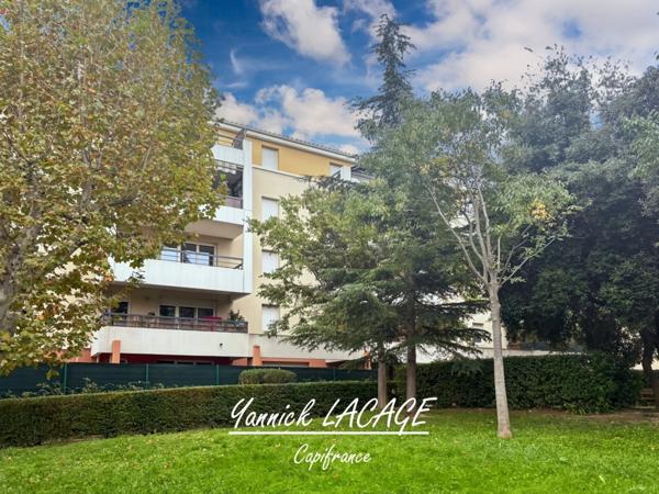 Appartement T3 en rez-de-jardin, fonctionnel et confortable, avec terrasse privative et stationnement MARSEILLE 13014