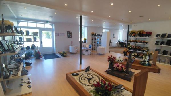 Local mixte (Pro/Hab) à vendre à Lanmeur dans le Finistère (29620), ref : iMML   
Centre ville