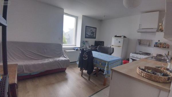 Local mixte (Pro/Hab) à vendre à Lanmeur dans le Finistère (29620), ref : iMML   
Centre ville