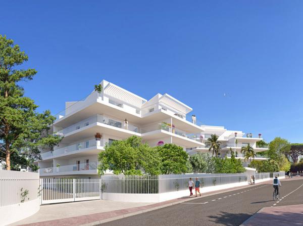 Cannes –  Montfleury – 2P appartement- Résidence neuve de prestige avec piscine