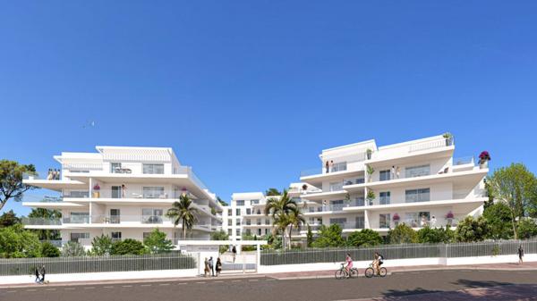Cannes –  Montfleury – 2P appartement- Résidence neuve de prestige avec piscine