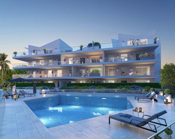 Cannes –  Montfleury – 2P appartement- Résidence neuve de prestige avec piscine