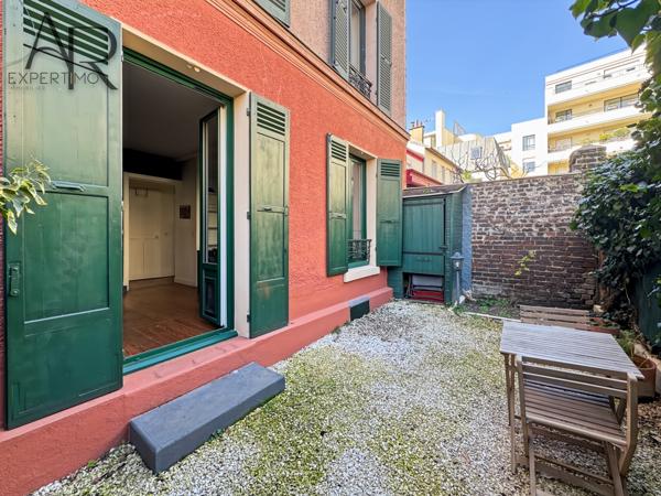Boulogne-Billancourt (92100) T2 JARDIN / BOULOGNE / RUE PIÉTONNE PRIVÉE