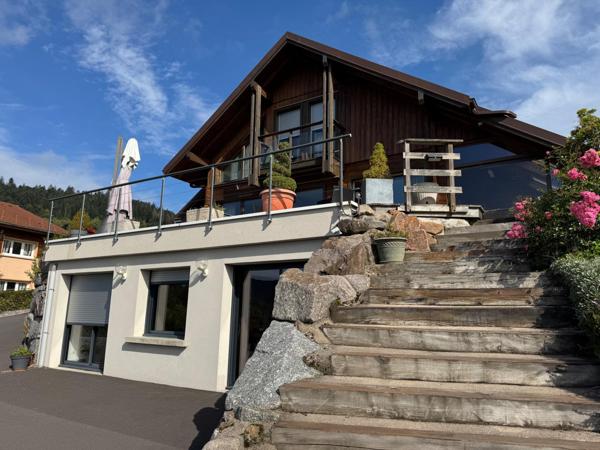 Chalet exceptionnel avec vue imprenable sur le lac