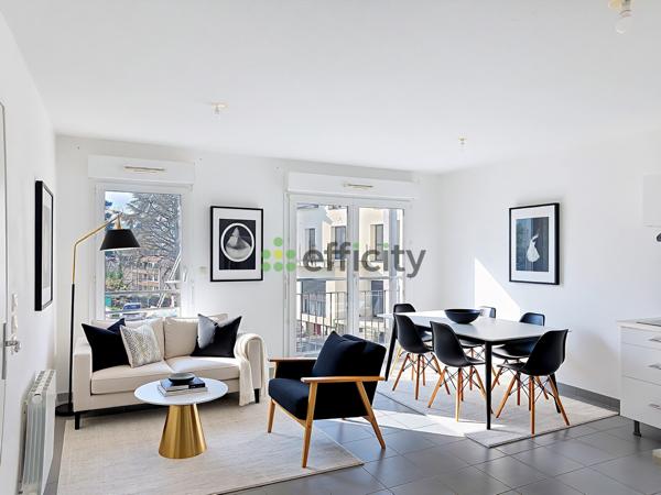 Appartement 2 pièces - 45 m² Exclusivité efficity