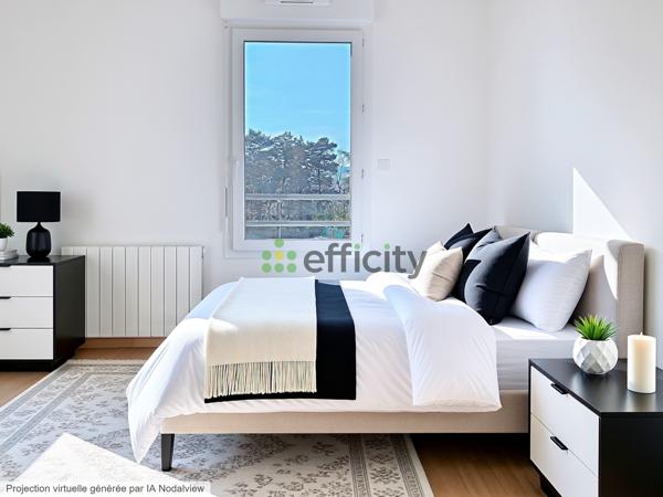 Appartement 2 pièces - 45 m² Exclusivité efficity