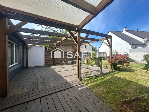 Rare sur le marché ! Maison 4 chambres avec un plateau de 150 m² exploitable en rez-de chaussée !