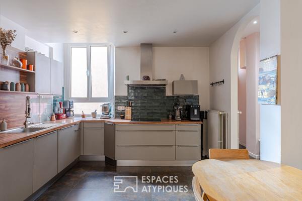 Appartement bourgeois et ses hauts plafonds