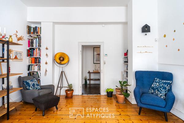 Appartement bourgeois et ses hauts plafonds