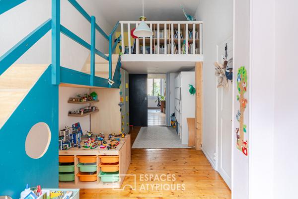 Appartement bourgeois et ses hauts plafonds