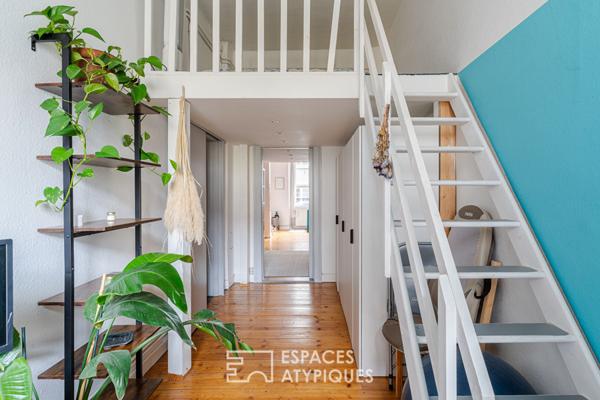 Appartement bourgeois et ses hauts plafonds