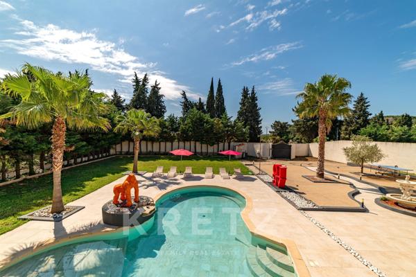 Mas néo-provençal de 400m2 dans un écrin de Verdure