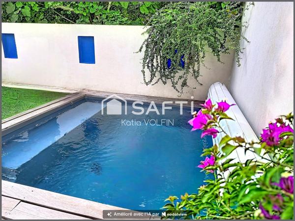 Un appartement T5 qui a tout d’une maison…