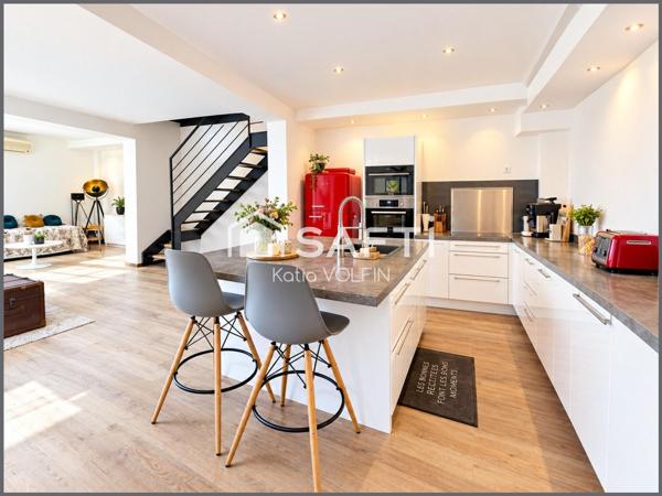 Un appartement T5 qui a tout d’une maison…