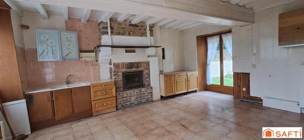 Maison en pierres 3 ch - dépendances four à pain