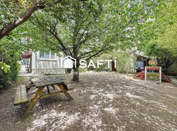 Maison familiale avec jardin sans vis-à-vis