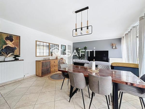 Maison familiale de 130 m² habitables, 6 pièces