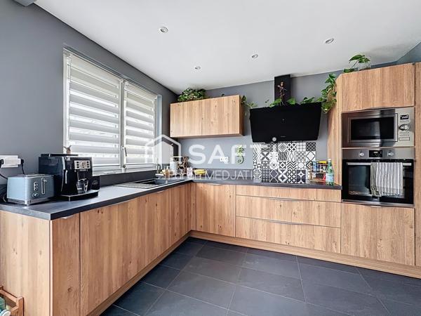 Maison familiale de 130 m² habitables, 6 pièces