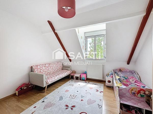 Maison familiale de 130 m² habitables, 6 pièces