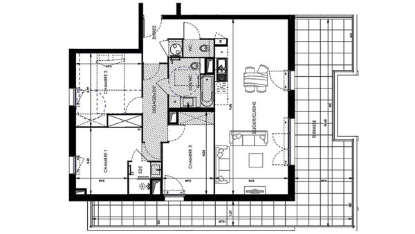 Appartement à vendre 4 pièces 88 m² La Ciotat