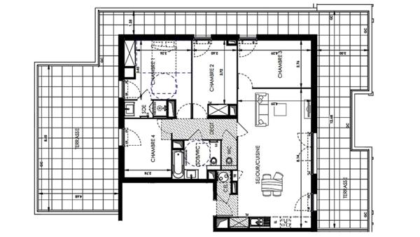 Appartement à vendre 5 pièces 98 m² La Ciotat