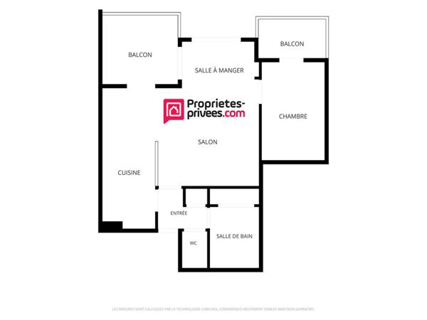 Appartement  PURPAN 2 pièce(s) 49.45 m2