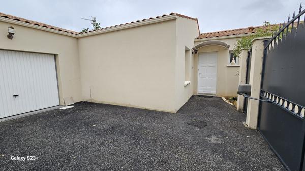 Pavillon de plain-pied quartier calme de Souché