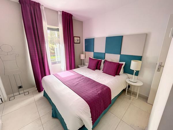 Cannes Montfleury, résidence sécurisée piscine, 3 pièces terrasse calme