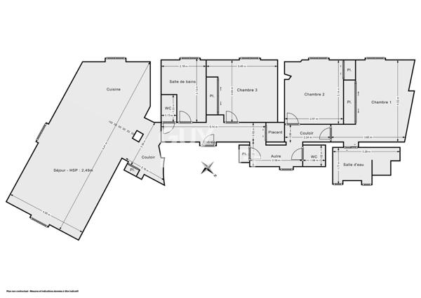 APPARTEMENT À VENDRE DE 4 PIÈCES DE 95,00 M²