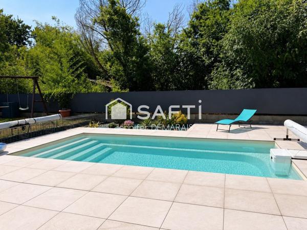 Maison T5 avec piscine – Coup de cœur assuré !