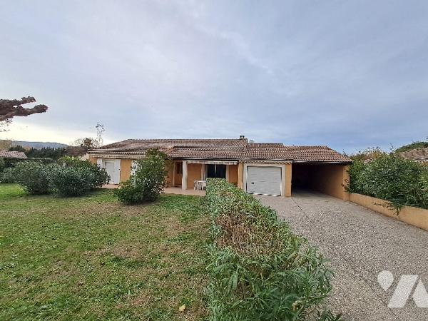 Montélimar, maison de plain pied de 116m² avec 4 chambres et garage sur parcelle de 1019m².