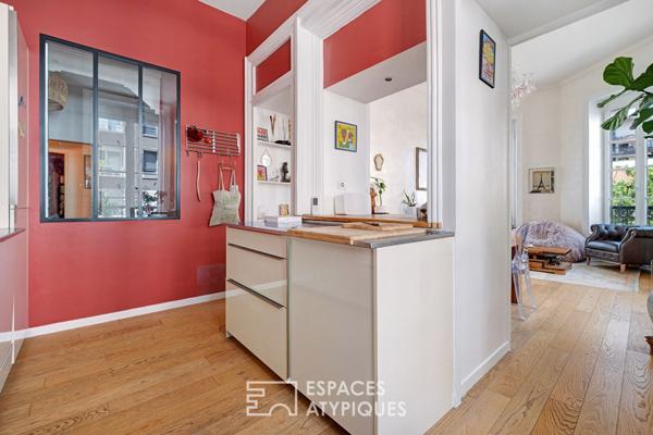 Appartement plein de charme à deux pas du métro D