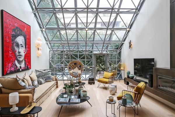 Maison d'architecte style loft