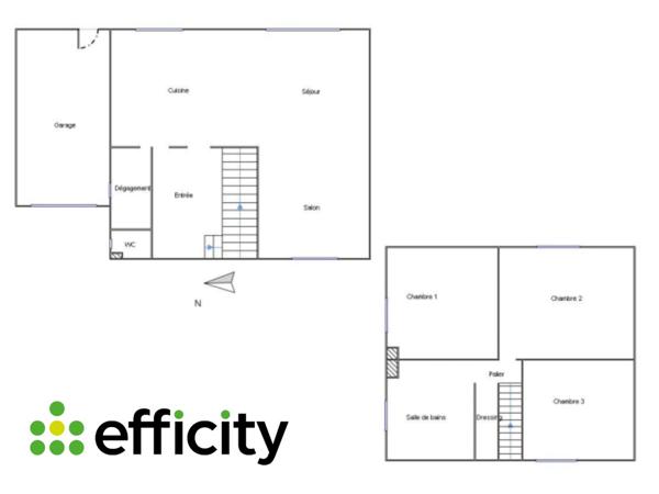 Maison
         4 pièces
        - 90 m² Exclusivité