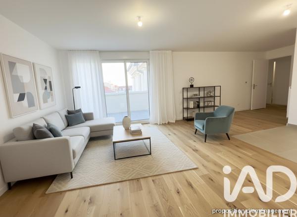 Appartement à vendre 4 pièces 89 m² Le Plessis-Robinson