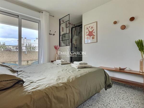 À vendre - Arcachon - Appartement vue bassin avec terrasse circulaire