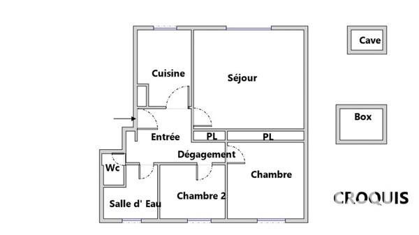 Appartement à vendre 3 pièces 63,17 m² Montmorency