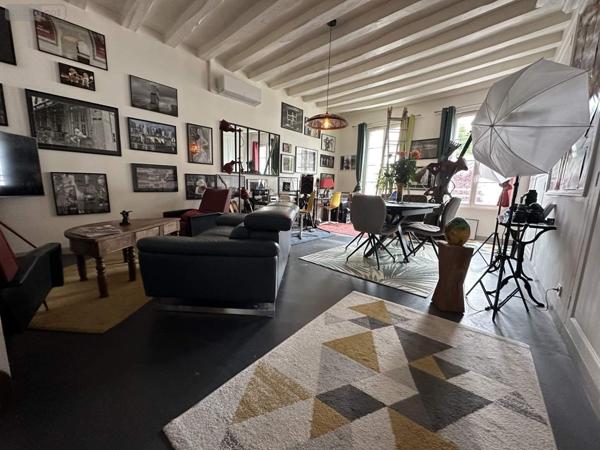 Local mixte (Professionnel/Habitation) à vendre à La Chartre-sur-le-Loir dans la Sarthe (72340), ref : 130652