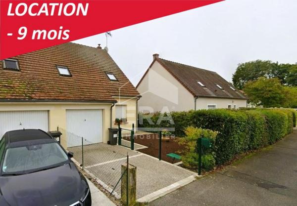 MAISON T4 A LOUER EN COURTE DUREE - BLOIS - SECTEUR CALME ET RECHERCHE, GRAND SEJOUR, 3 CHBS, GARAGE.
